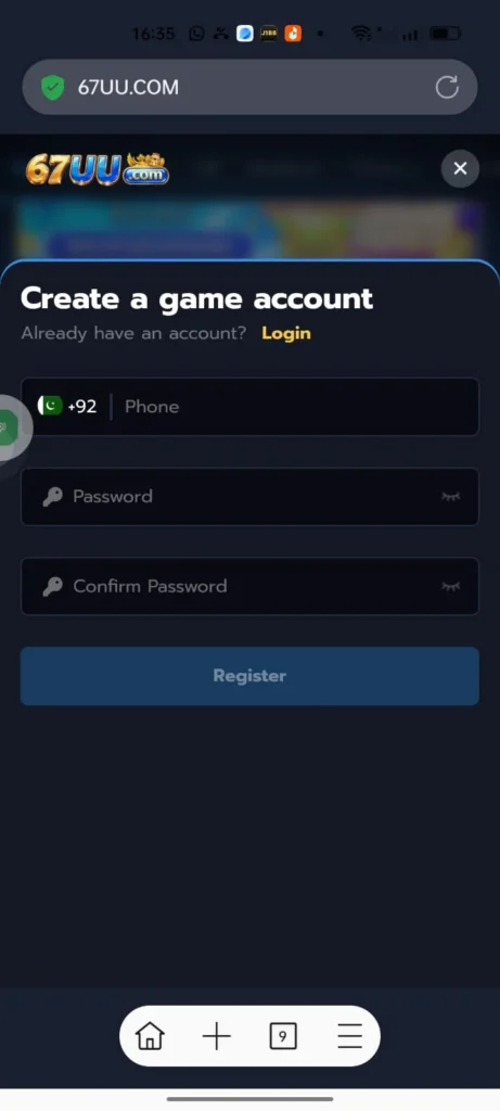 67UU Login